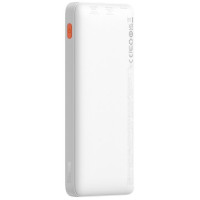 Baseus Airpow 20W 10000mAh Power Bank with Baseus Simple Series USB-A - USB-C 30 cm Cable - White
