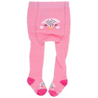 Yoclub Zeķubikses 68-74 cm RAB-0003 pink pingi