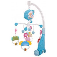 KIK Karuselis muzikālais ar projektoru STARS blue 5469