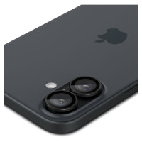 Spigen Glass tR EZ Fit Optik Pro Tempered Glass for iPhone 16 / 16 Plus / 17 Camera (2 pcs.) - Black
