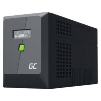 Green Cell Nepārtrauktas barošanas bloks Green Cell PowerProof LCD UPS 1500VA 1050W 2x Schuko + 3x IEC