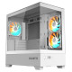 Gigabyte Case|GIGABYTE|GB-C201PI|MidiTower|Case product features Rackmountable/Accessory/Transparent panel|Not included|MicroATX|MiniITX|Colour White|GB-C201PI