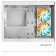 Gigabyte Case|GIGABYTE|GB-C201PI|MidiTower|Case product features Rackmountable/Accessory/Transparent panel|Not included|MicroATX|MiniITX|Colour White|GB-C201PI
