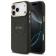 Guess Peony Hot Stamp MagSafe Case for iPhone 17 Pro Max - Black