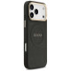 Guess Peony Hot Stamp MagSafe Case for iPhone 17 Pro Max - Black
