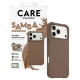 Panzerglass CARE by PanzerGlass Fashionable Samba MagSafe Case for iPhone 17 Pro Max - Brown