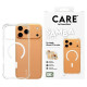 Panzerglass CARE by PanzerGlass Fashionable Samba Case w. White MagSafe for iPhone 17 Pro Max - Transparent