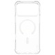Panzerglass CARE by PanzerGlass Fashionable Samba Case w. White MagSafe for iPhone 17 Pro Max - Transparent