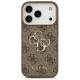 Guess 4G Big 4G Classic Logo Case for iPhone 17 Pro - Brown and Gold