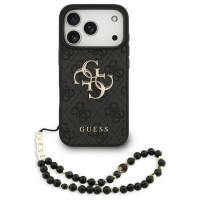 Guess 4G Strap 4G Classic Logo Case for iPhone 17 Pro - Black