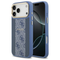 Guess 4G Stripe MagSafe Case for iPhone 17 Pro Max - Blue