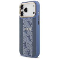 Guess 4G Stripe MagSafe Case for iPhone 17 Pro Max - Blue