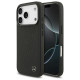 Mercedes Leather Large Laurel Leave MagSafe Case for iPhone 17 Pro - Black