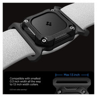 Spigen Tough Armor Pet Collar AirTag 1/2 Case - Black