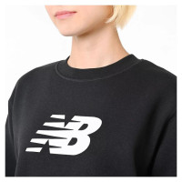 New Balance Sport Fleece Logo Crew Bk W WT43526BK sweatshirt (S)