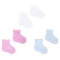 Yoclub Zeķes krāsainas ar atloku SKA-0009 GIRL (3-6 mēn.)