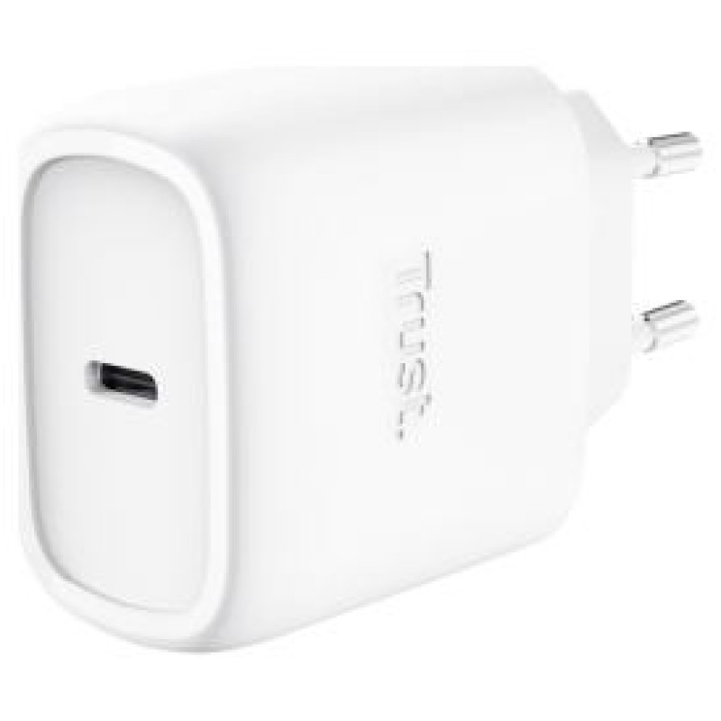 Trust Lādētājs Trust Maxo 45W Black USB-C + 2m USB-C Cable White