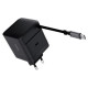 Trust Lādētājs Trust Maxo 65W Black USB-C 67 cm izvelkams vads