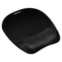 Fellowes MOUSE PAD MEMORY FOAM/BLACK 9176501 FELLOWES