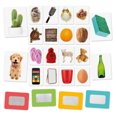 Headu Taktilās Montesori zibkartītes