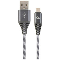 Gembird CABLE USB2 TO MICRO-USB 1M/CC-USB2B-AMMBM-1M-WB2 GEMBIRD