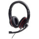 Gembird HEADSET STEREO BLACK/MHS-03-BKRD GEMBIRD