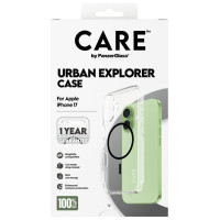 Panzerglass CARE by PanzerGlass Flagship Urban Explorer Case w. Black MagSafe for iPhone 17 - Transparent
