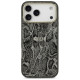 Guess Python Pattern MagSafe Case for iPhone 17 Pro Max - Black