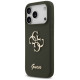 Guess Silicone Big 4G Script Case for iPhone 17 Pro Max - Green