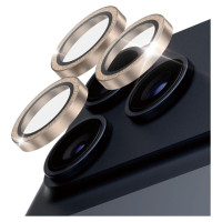 Panzerglass Hoops Glitter Tempered Glass Lens Screen Protector for iPhone 17 Pro / 17 Pro Max / 16 Pro / 16 Pro Max - Gold