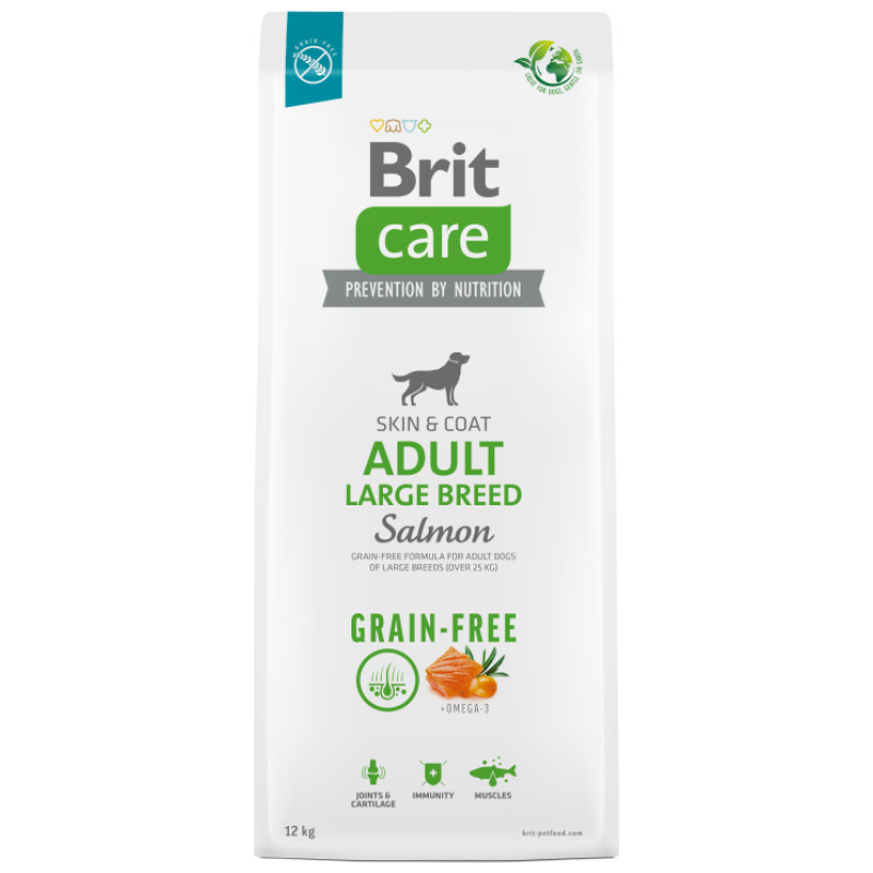 Brit Care GF Adult LB Salmon 12 kg barība suņiem