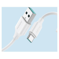 Joyroom Long-Lasting Series A9 USB-A / USB-C 3A cable 2m - white