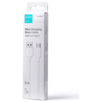 Joyroom Long-Lasting Series A9 USB-A / USB-C 3A cable 2m - white