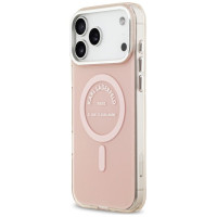 Karl Lagerfeld IML Karl RSG Logo MagSafe Case for iPhone 17 Pro Max - Pink