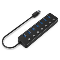 Gembird I/O HUB USB3 7PORT/UHB-U3P7P-01 GEMBIRD