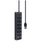 Gembird I/O HUB USB3 7PORT/UHB-U3P7P-01 GEMBIRD