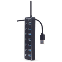Gembird I/O HUB USB3 7PORT/UHB-U3P7P-01 GEMBIRD