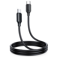 Joyroom Long-Lasting Series A9 USB-C / USB-C PD QC cable 60W 3A 1m - black