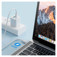 Joyroom Long-Lasting Series A9 USB-C / USB-C PD QC cable 60W 3A 1m - black