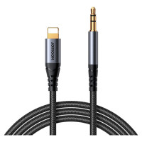 Joyroom Audio Transfer Series SY-A06 mini jack 3.5 mm / Lightning cable 1.2 m - black