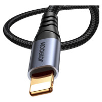 Joyroom Audio Transfer Series SY-A06 mini jack 3.5 mm / Lightning cable 1.2 m - black