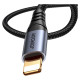 Joyroom Audio Transfer Series SY-A06 mini jack 3.5 mm / Lightning cable 1.2 m - black