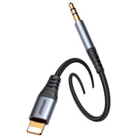 Joyroom Audio Transfer Series SY-A06 mini jack 3.5 mm / Lightning cable 1.2 m - black