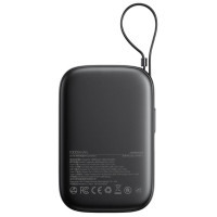 Joyroom JR-PBF17 22.5W 10000mAh Powerbank with Built-in USB-C Cable + 0.25cm USB-C Cable - Black