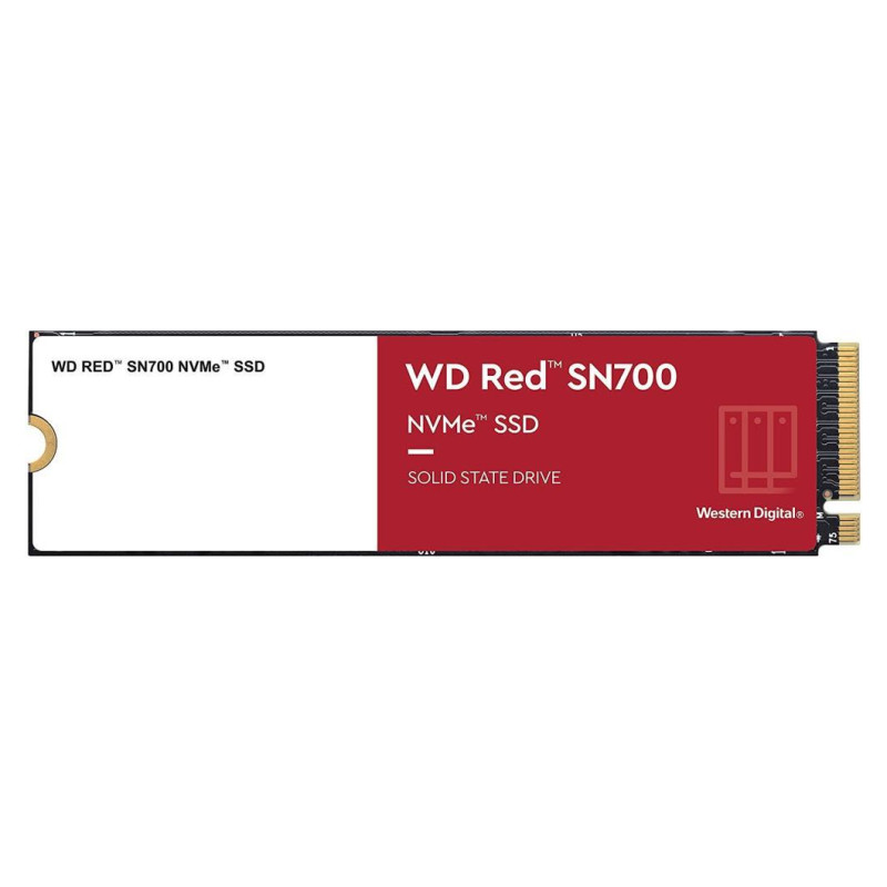 Western Digital SSD|WESTERN DIGITAL|Red SN700|1TB|M.2|PCIE|NVMe|Write speed 3000 MBytes/sec|Read speed 3430 MBytes/sec|WDS100T1R0C