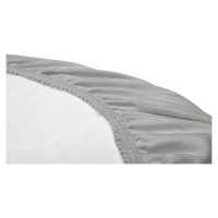 Miniania Palags jersī ratiņu matracim 75x35 cm GREY (2194)