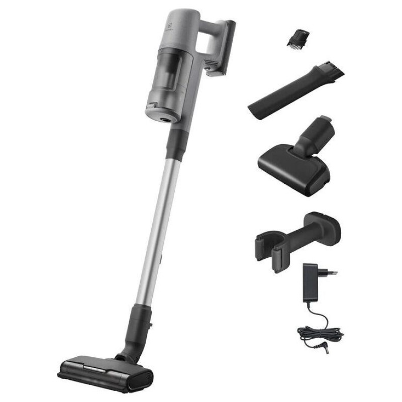 Electrolux 600 bezvadu putekļusūcējs bez maisiņa, Urban Grey - EP61AB21UG