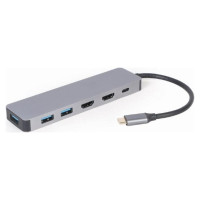 Gembird I/O ADAPTER USB-C TO HDMI/USB3/3IN1 A-CM-COMBO3-03 GEMBIRD