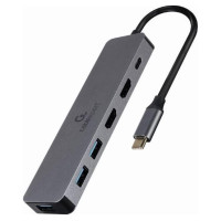 Gembird I/O ADAPTER USB-C TO HDMI/USB3/3IN1 A-CM-COMBO3-03 GEMBIRD