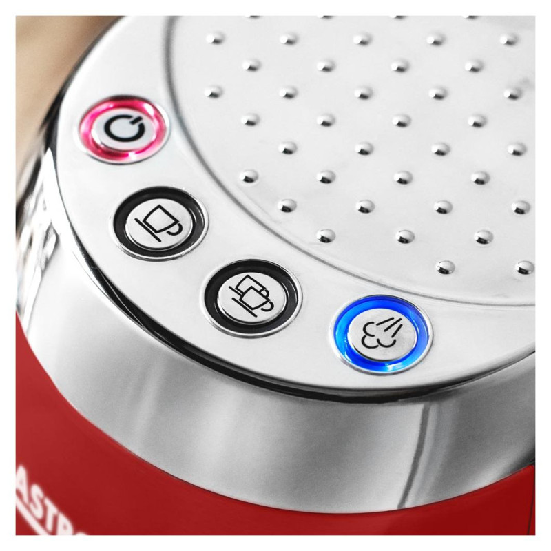 Gastroback 42719 Design Espresso Piccolo red